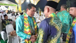 Dukung Kafilah, Bupati Balangan Hadiri Pembukaan MTQ Nasional XXXV Kalsel di Tapin