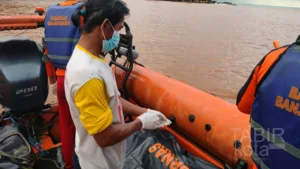 Tim SAR Gabungan Temukan Nelayan Tenggelam di Selat Sebuku Meninggal Dunia