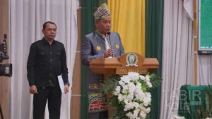 Hadiri Paripurna Istimewa Harjad ke-21, Sekda Balangan Apresiasi Dukungan DPRD