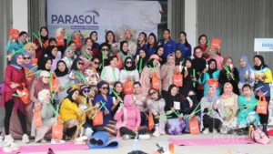 Meriahkan Hari Kartini, Emak-Emak di Banjarmasin Gelar Pound Fit dengan Kostum Unik