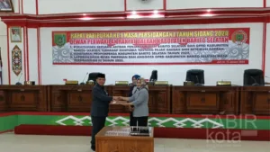 DPRD Bersama Pemkab Barsel Setujui Raperda Pajak dan Retrebusi Daerah
