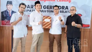 Siap Bertarung di Pilkada HSS, H Udin Anshar “Lamar” Gerindra