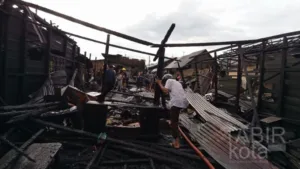 Enam Rumah Terbakar di Banjarmasin, 23 Jiwa Kehilangan Tempat Tinggal