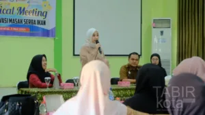 Technical Meeting Lomba Inovasi Masak, Ketua TP PKK HST Ajak Peserta Kampanyekan Pentingnya Konsumsi Ikan