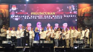 Hadiri Peluncuran Pilbup, Pj Bupati Barsel Nyatakan Siap Sukseskan Pilkada 2024