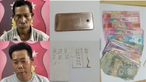 Asik “Marumus”, Dua Bandar Judi Togel di HST Diciduk Polisi