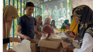 Diserbu Warga Lok Hamawang, Disperindag Balangan Gelar Pasar Murah