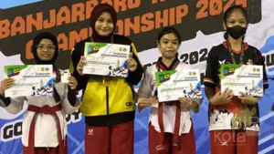 Pertahankan Posisi Juara Keempat se-Kalsel, Atlet Taekwondo HST Sabet Puluhan Medali di BTC 2024