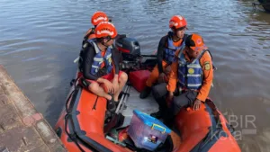 Basarnas Banjarmasin Cari Korban Tenggelam di Sungai Berangas