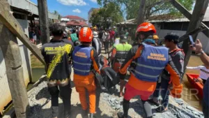Ditemukan Tim SAR Gabungan 400 Meter dari LKP, Korban Tenggelam di Sungai Berangas Meninggal Dunia
