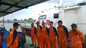 Basarnas Banjarmasin Cari Korban Tenggelam di Muara Tabunganen