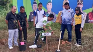Bupati Apresiasi Aksi Penanaman Pohon Polres Balangan