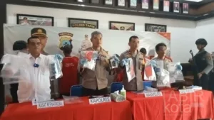 Operasi Antik Intan 2024, Polres Tapin Amankan 121 Gram Sabu dan 5 Ineks