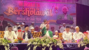 Hadiri Murakata Bersholawat, Bupati HST Harapkan Daerah Aman dan Berkah