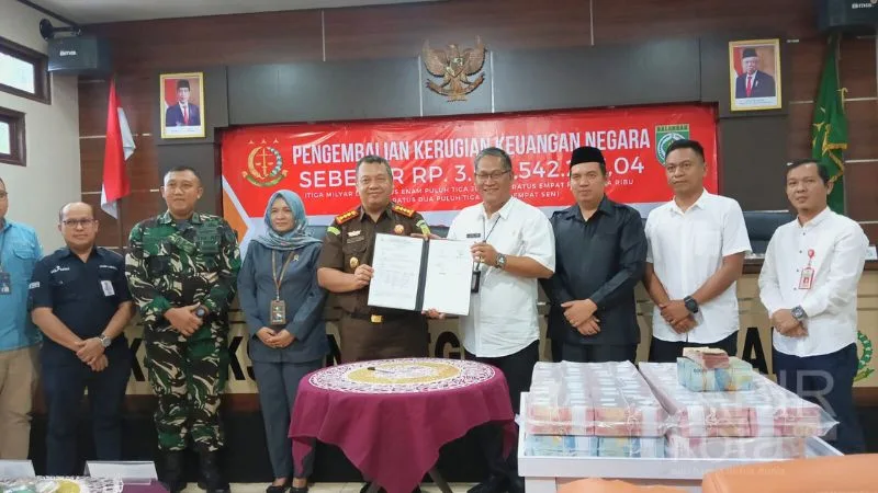 Pemkab Balangan Apresiasi Keberhasilan Kejari Kembalikan 3,5 Miliar Uang Negara