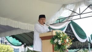 Pimpin Upacara Hari Santri, Pjs Bupati Balangan: Teruskan Semangat Para Pejuang