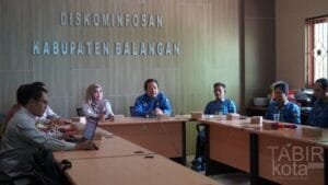 Kunjungi Diskominfosan Balangan, Komisi Informasi Kalsel Monev Keterbukaan Informasi Publik