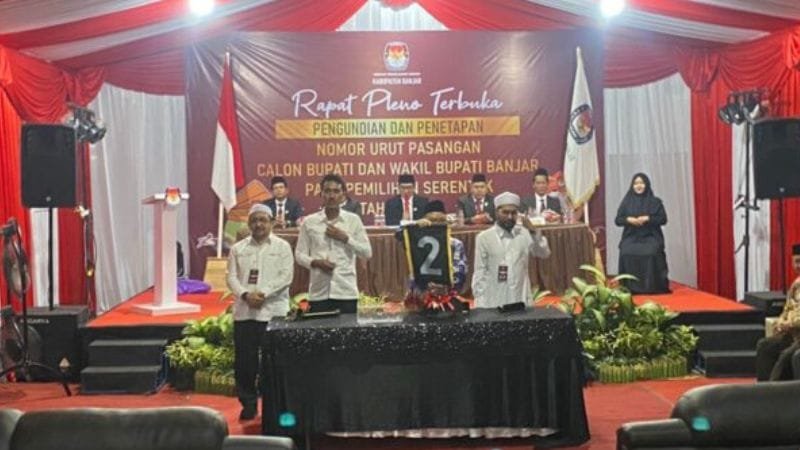 Syaifullah Tamliha-Habib Ahmad Dilaporkan ke Bawaslu Kalsel Atas Dugaan Pelanggaran