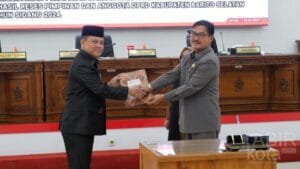 Hadiri Paripurna DPRD, Pj Bupati Barsel Apresiasi Sinergi Legislatif dan Eksekutif