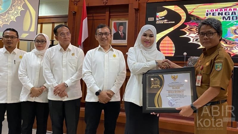 Pemkab Balangan Raih Predikat Menuju Informatif KIP se-Kalsel