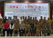 Rakor Karhutla 2026 Digelar, 72,56 Hektare Lahan Terbakar di Kotawaringin Barat